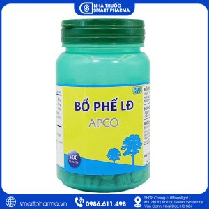 Bổ phế LĐ APCO – Giảm ho, tiêu đờm, bổ phế