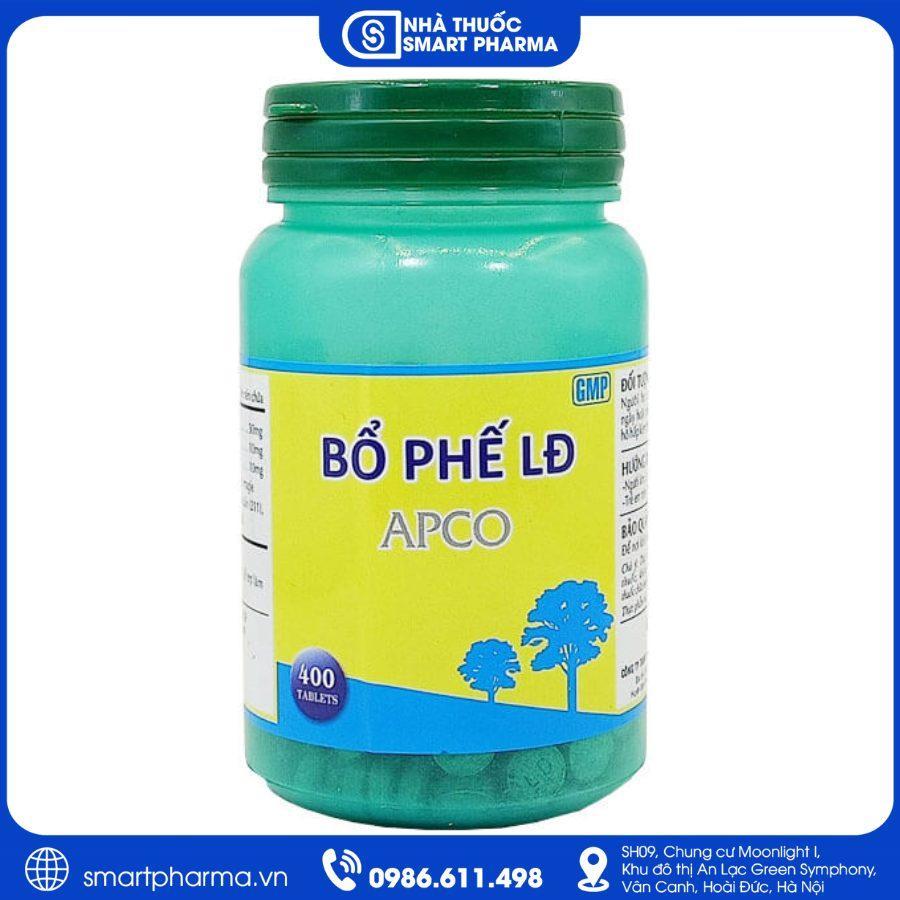 NT Smartpharma (2) Bổ phế LĐ APCO – Giảm ho, tiêu đờm, bổ phế