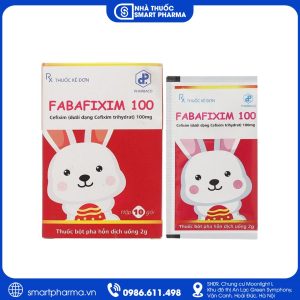 Fabafixim 100 – Điều trị nhiễm khuẩn đường hô hấp và tiết niệu