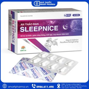 An Thảo Đan Sleep Nice – Hỗ trợ an thần, giúp ngủ ngon và sâu giấc