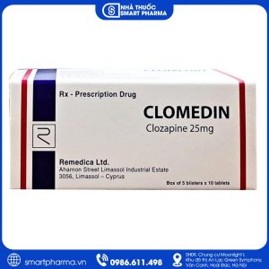 Clomedin 25mg – Điều trị tâm thần phân liệt kháng trị