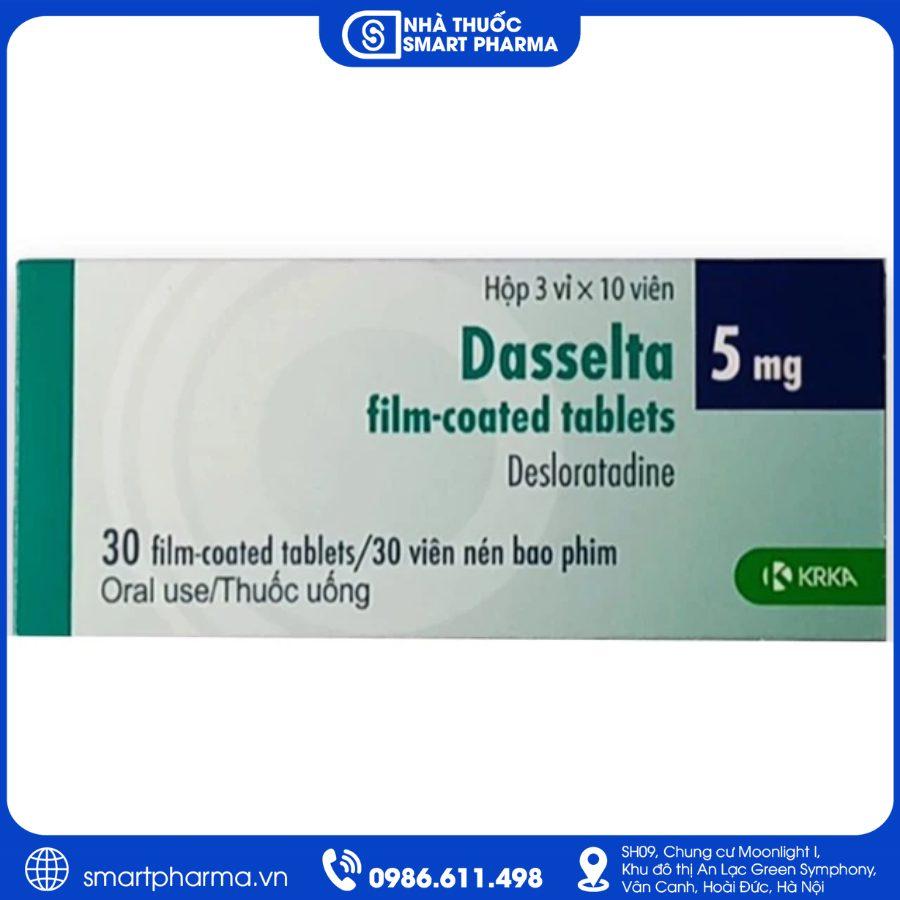 Thuốc Dasselta 5mg Thuốc Dasselta 5mg - Điều trị viêm mũi dị ứng và mày đay