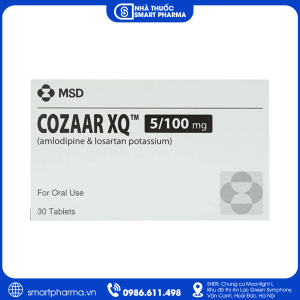 Thuốc Cozaar XQ 5/100mg – Điều trị tăng huyết áp vô căn ở người lớn