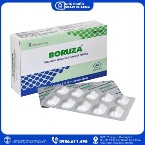 Thuốc Boruza 300mg – Điều trị HIV-1 và viêm gan B mạn tính