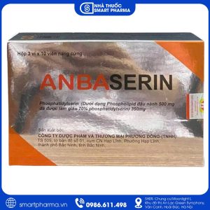 Thuốc Anbaserin 350mg Phương Đông – Cải thiện suy giảm trí nhớ và chức năng nhận thức