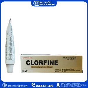 Clorfine 15g – Điều trị eczema, chàm, vảy nến và viêm da