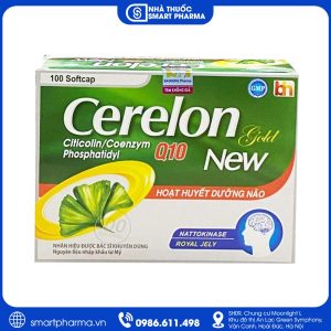 Cerelon Gold New – Điều trị đau đầu, hoa mắt, chóng mặt và suy giảm tuần hoàn não