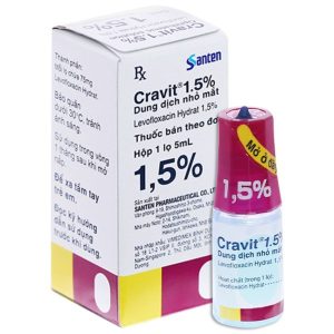 Smart Pharma - Thuốc nhỏ mắt Cravit 1.5% – Điều trị nhiễm khuẩn mắt do vi khuẩn 2 Smart Pharma - NT Smartpharma 24 8