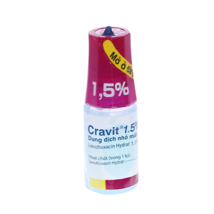 Smart Pharma - Thuốc nhỏ mắt Cravit 1.5% – Điều trị nhiễm khuẩn mắt do vi khuẩn 1 Smart Pharma - NT Smartpharma 25