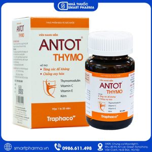 Viên nang mềm Antot Thymo – Hỗ trợ tăng cường sức đề kháng, chăm sóc sức khỏe hô hấp