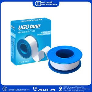 Ugotana 1,25cm x 4m Tana – Băng keo y tế hỗ trợ cố định băng gạc và vật tư y tế