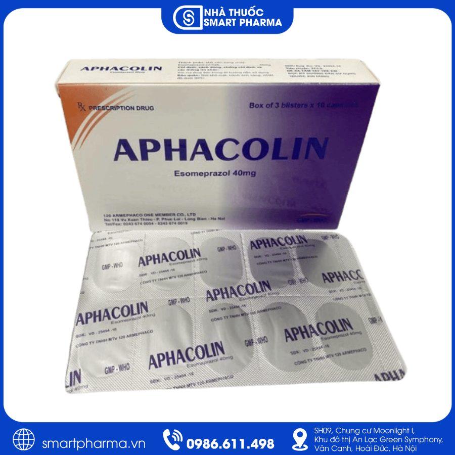 NT Smartpharma (29) Aphacolin 40mg – Thuốc điều trị trào ngược dạ dày thực quản, viêm loét dạ dày tá tràng
