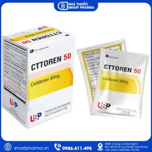 Thuốc Cttoren 50 – Điều trị nhiễm khuẩn đường hô hấp, tai mũi họng và da