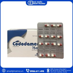 Thuốc Cododamed 75mg - Điều trị đau thần kinh, động kinh và rối loạn lo âu