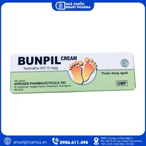 Thuốc Bunpil Cream – Điều trị nấm da, nấm chân và lang ben