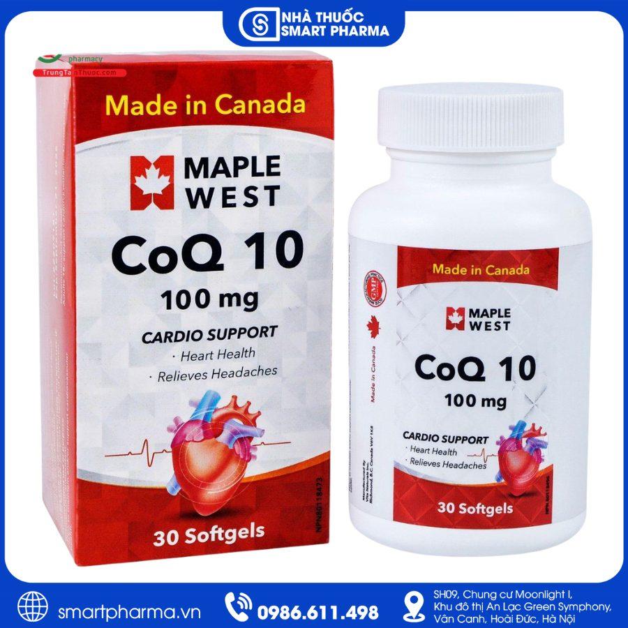 NT Smartpharma (31) CoQ 10 100mg - Hỗ trợ sức khỏe tim mạch và bổ sung năng lượng tế bào