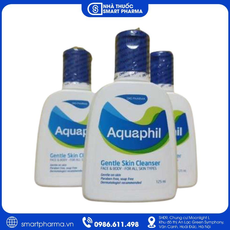 NT Smartpharma (31) Aquaphil Gentle Skin Cleanser – Sữa rửa mặt và toàn thân dịu nhẹ cho da nhạy cảm, da khô