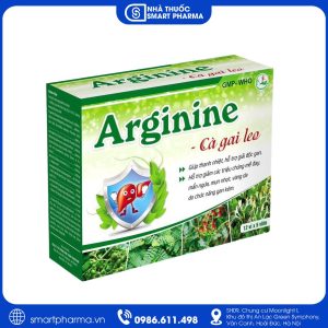 Arginine Cà gai leo Vinaphar – Giải độc gan, bảo vệ tế bào gan, giảm tổn thương gan do rượu bia