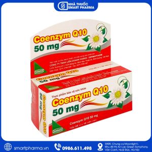 Coenzym Q10 50mg Hasan – Bổ sung Coenzym Q10, tăng cường sức khỏe tim mạch