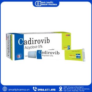 Cadirovib 5g – Thuốc kháng virus điều trị Herpes