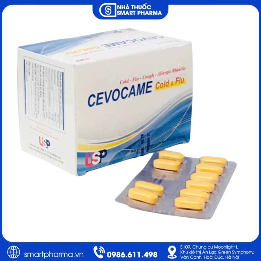 NT Smartpharma (34) Thuốc Cevocame Cold & Flu – Giảm đau, hạ sốt và giảm triệu chứng cảm cúm