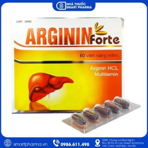 Arginin Forte – Bổ gan, hỗ trợ giải độc gan, duy trì chức năng gan khỏe mạnh
