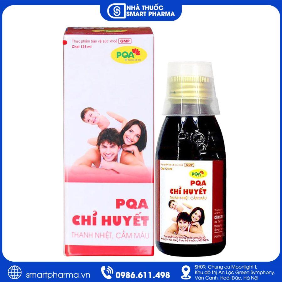 NT Smartpharma (35) Siro Chỉ Huyết PQA – Cầm máu, thanh nhiệt, hạn chế xuất huyết