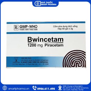 Thuốc Bwincetam 1200mg – Điều trị rung giật cơ, hỗ trợ cải thiện rối loạn nhận thức
