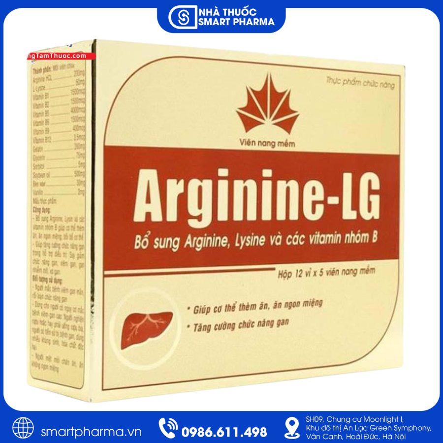 NT Smartpharma (36) Arginine – LG hỗ trợ tăng cường sức khỏe, tuần hoàn máu