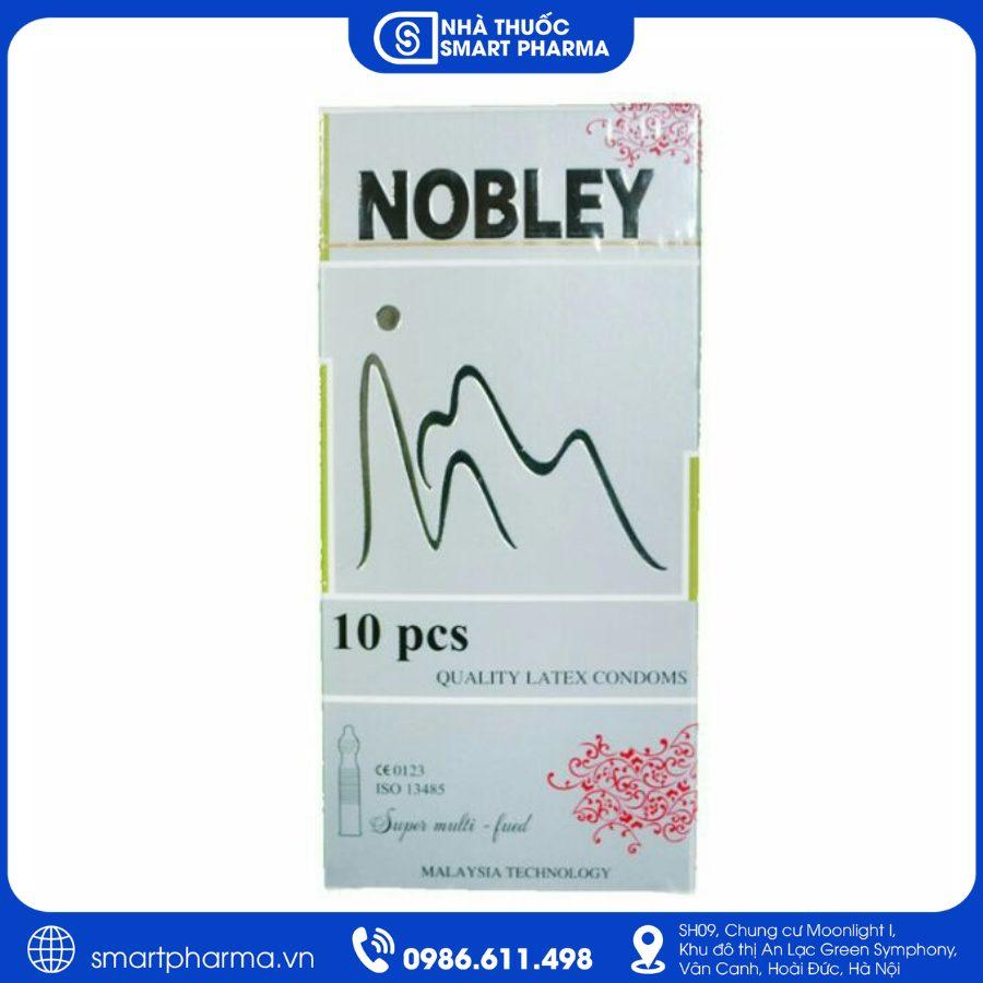 NT Smartpharma (38) Bao cao su Nobley – Hỗ trợ tránh thai, tăng kích thích khi quan hệ