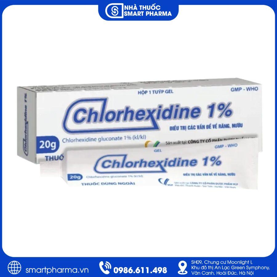 NT Smartpharma (39) Chlorhexidine 1% VCP – Điều trị và phòng ngừa viêm nướu, mảng bám răng