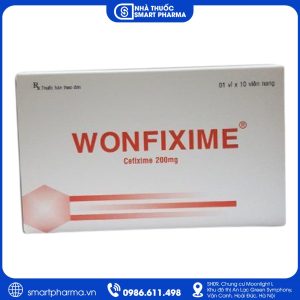 Wonfixime 100 – Điều trị các bệnh nhiễm khuẩn do vi khuẩn