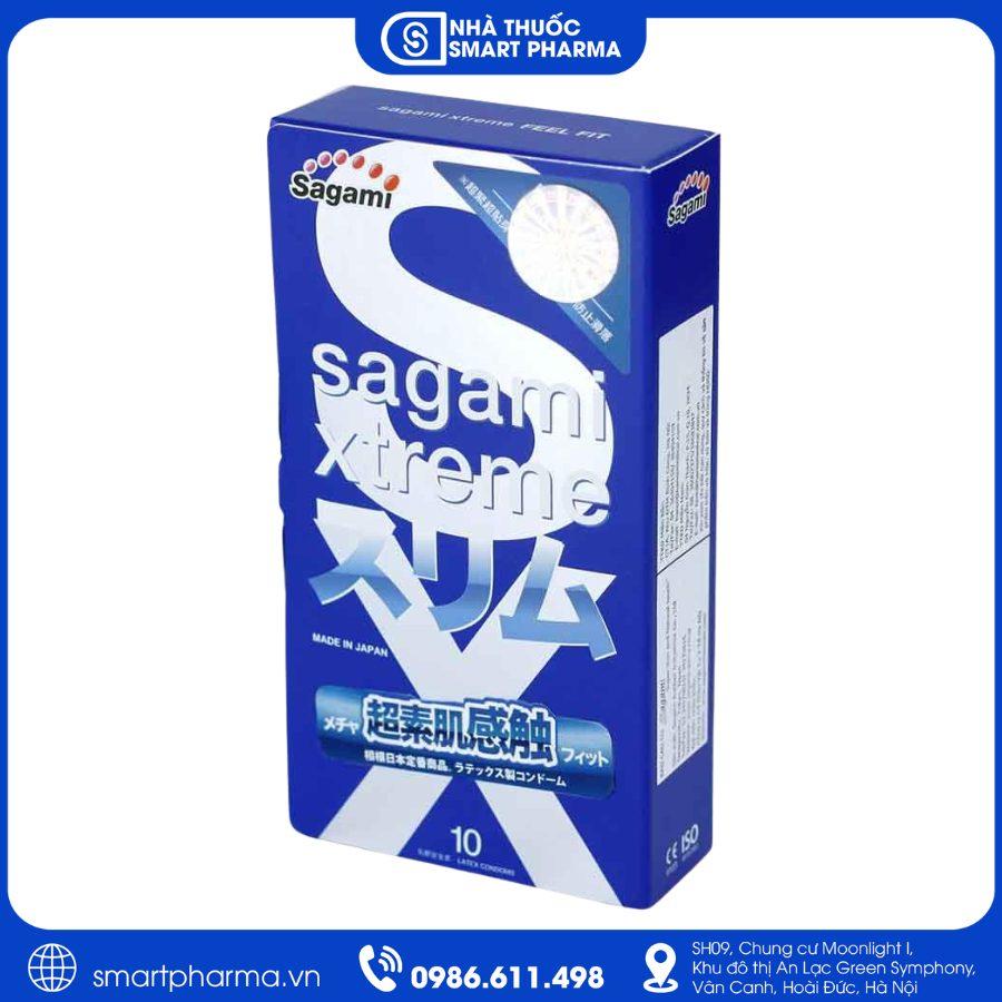 NT Smartpharma (41) Bao cao su Sagami Xtreme Feel Fit – Ôm sát, vừa vặn, cảm giác tự nhiê
