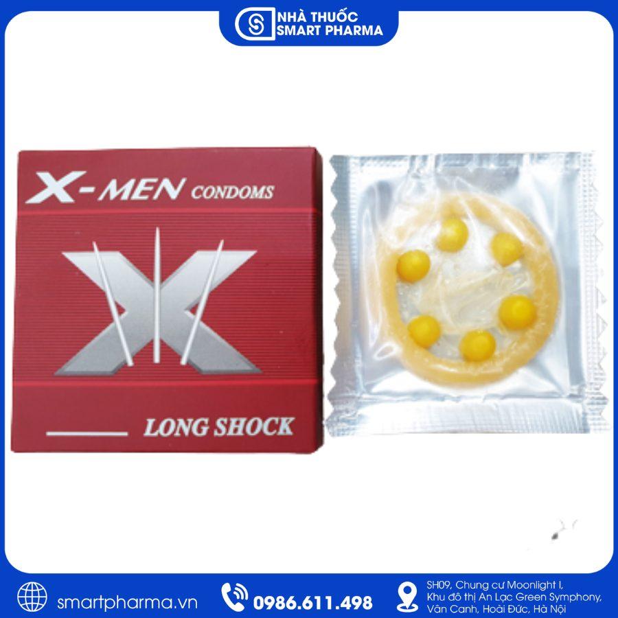 NT Smartpharma (42) Bao cao su X-Men – Hỗ trợ tránh thai, bảo vệ sức khỏe tình dục
