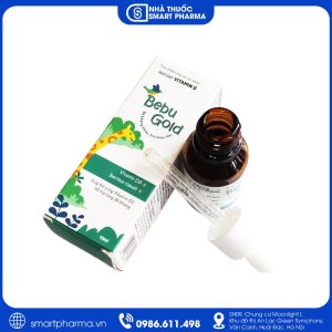 BebuGold D3 – Bổ sung vitamin D3, hỗ trợ hấp thu canxi và tăng sức đề kháng