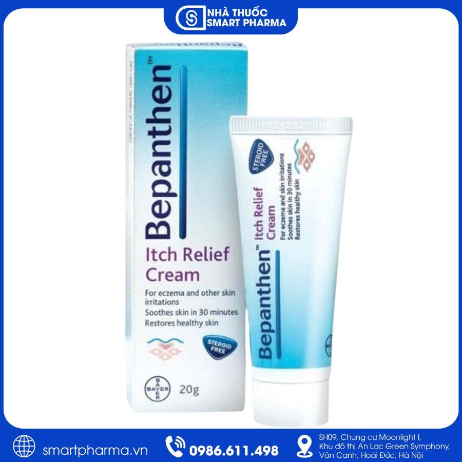 NT Smartpharma (49) Bepanthen Itch Relief Cream 20g – Kem giảm ngứa, mẩn đỏ, da khô