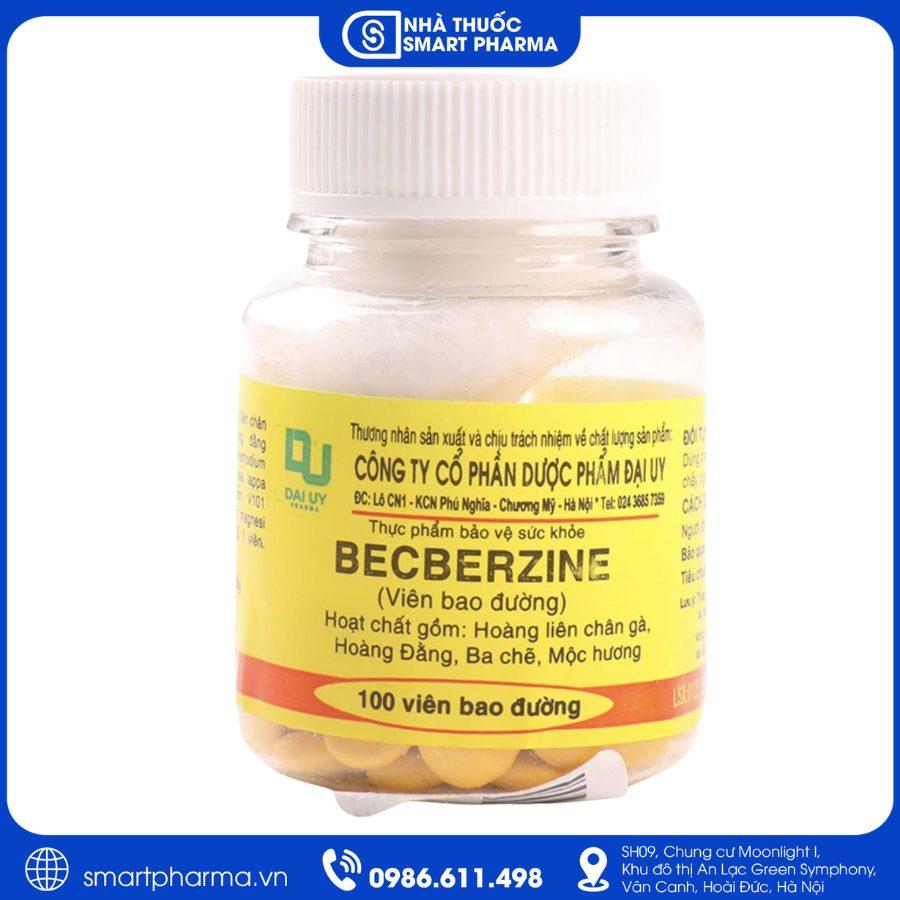 NT Smartpharma (50) Becberzine Đại Uy – hỗ trợ giảm tiêu chảy, rối loạn tiêu hóa
