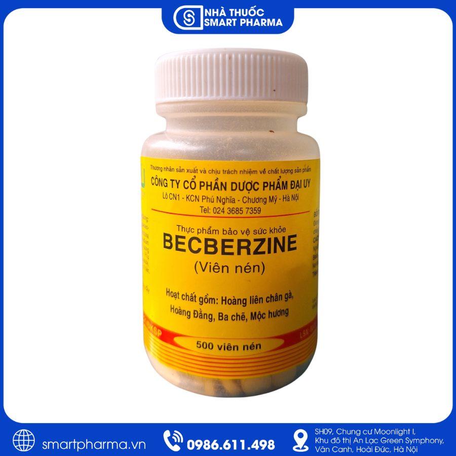NT Smartpharma (51) Becberzine Đại Uy – Giảm tiêu chảy, rối loạn tiêu hóa