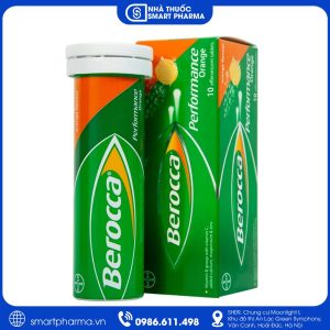 Viên sủi berocca – bổ sung vitamin nhóm b và khoáng chất