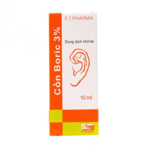 Smart Pharma - Dung dịch nhỏ tai Cồn Boric 3% – Điều trị viêm tai và sát khuẩn tai 1 Smart Pharma - NT Smartpharma 53