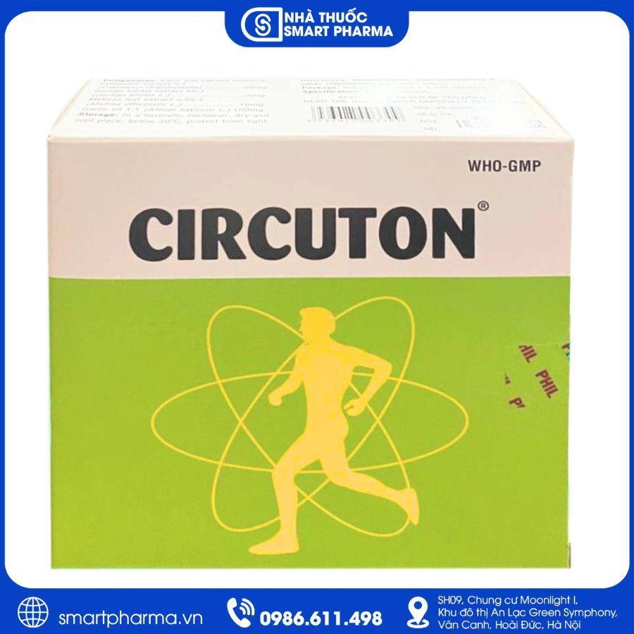 NT Smartpharma (6) Thuốc Circuton – Cải thiện tuần hoàn máu não, trí nhớ và tuần hoàn ngoại biên