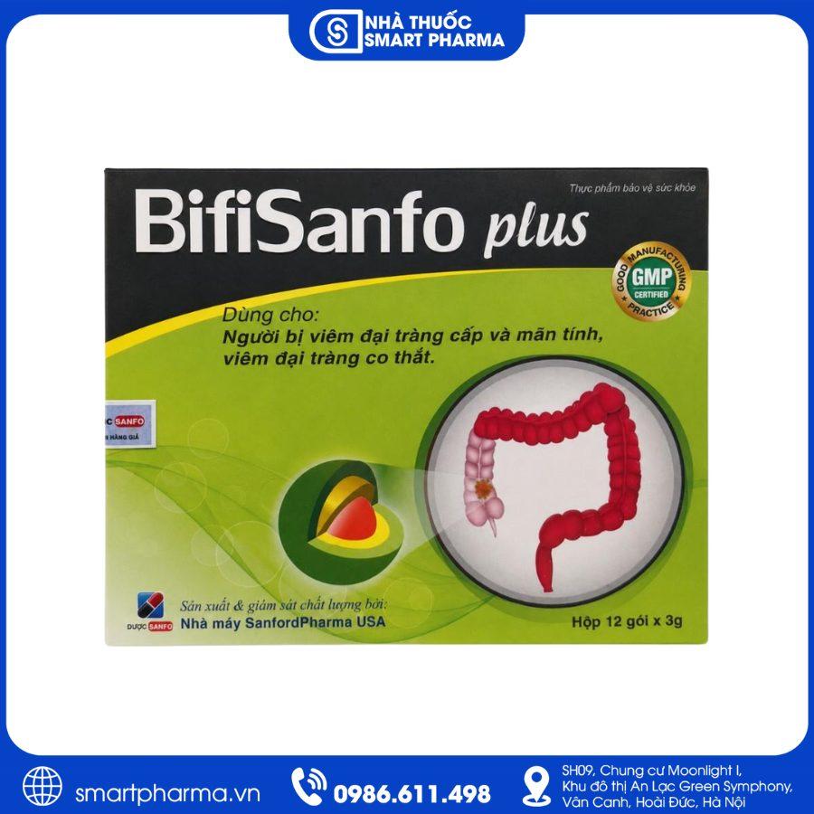 NT Smartpharma (66) BifiSanfo Plus 3g – Bổ sung lợi khuẩn, hỗ trợ cân bằng hệ vi sinh đường ruột