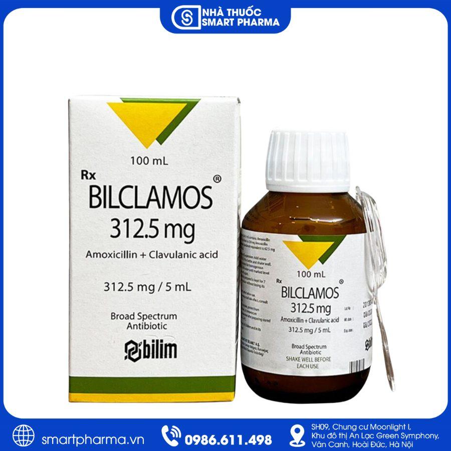 NT Smartpharma (68) Thuốc Bilclamos 312.5mg/5ml – Kháng sinh điều trị nhiễm khuẩn