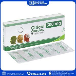 Thuốc Citicol 500mg – Điều trị rối loạn nhận thức và phục hồi chức năng thần kinh