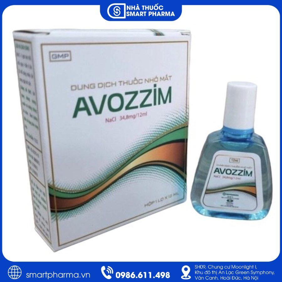 NT Smartpharma (7) Avozzim – Thuốc nhỏ mắt hỗ trợ giảm khô, ngứa và kích ứng mắt