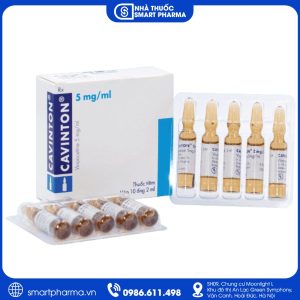 Cavinton 5mg/ml – Điều trị rối loạn tuần hoàn não và các bệnh lý mạch máu