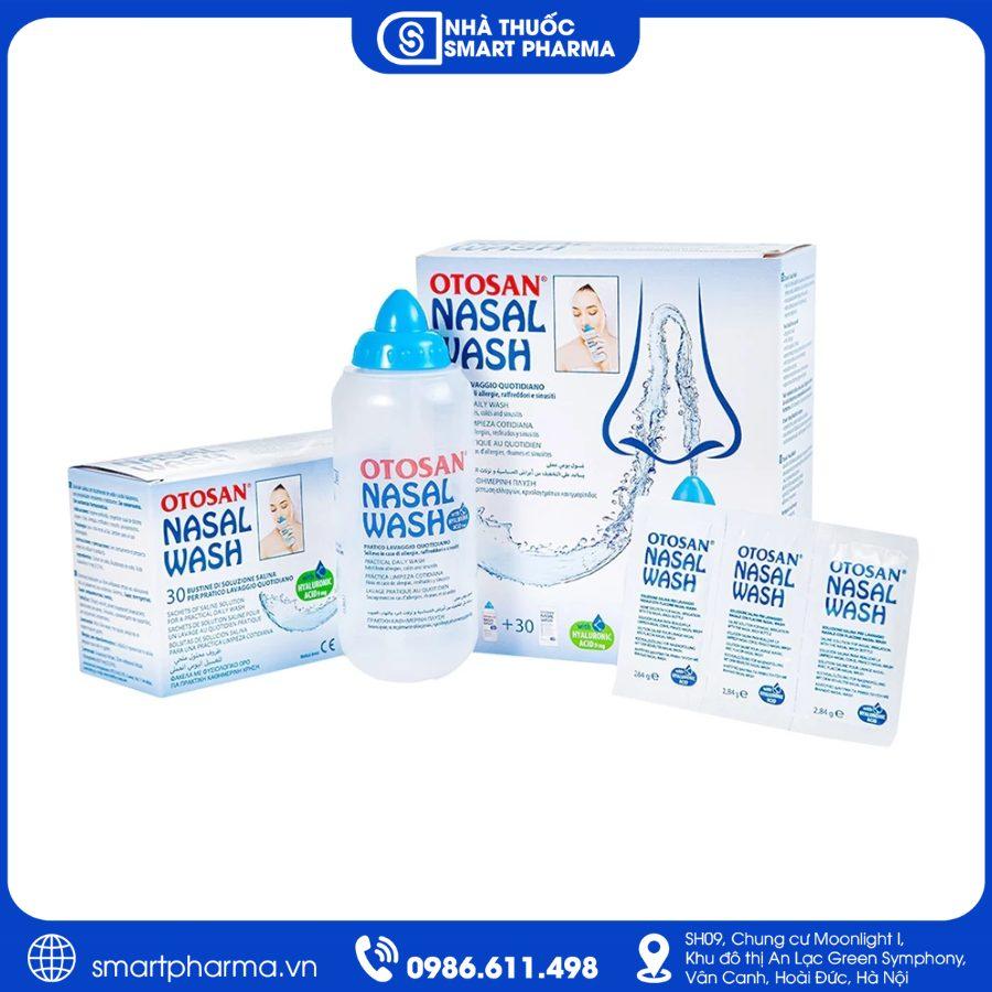 NT Smartpharma (70) Bình rửa mũi Otosan Nasal Wash – Hỗ trợ vệ sinh và làm sạch khoang mũi