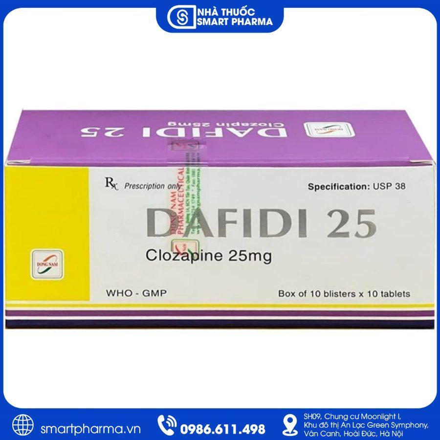 NT Smartpharma (72) Dafidi 25 – Điều trị tâm thần phân liệt kháng trị