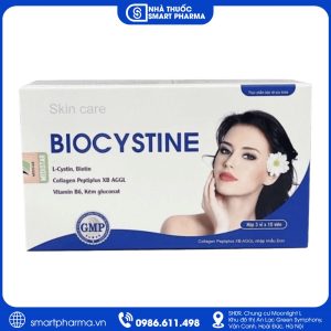 Biocystine – Chăm sóc da, tóc và móng, bổ sung dưỡng chất chống oxy hóa