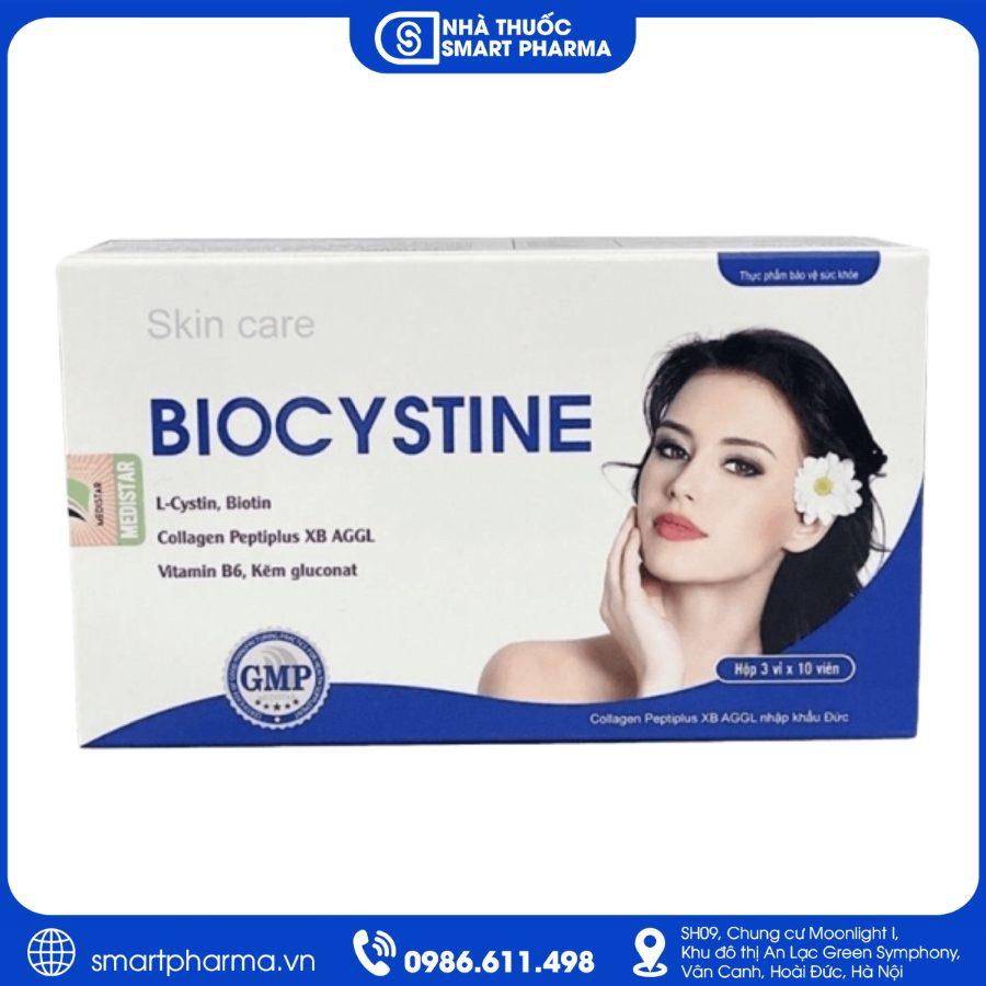 NT Smartpharma (72) Biocystine – Chăm sóc da, tóc và móng, bổ sung dưỡng chất chống oxy hóa